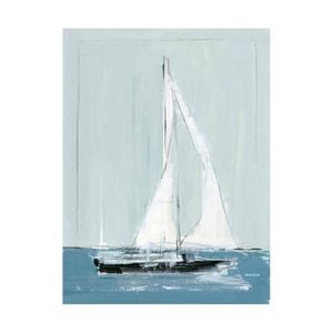 Artey | Set Blue Sail I - Stretched Canvas - Stretched Canvas - 60 x 80cm