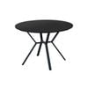 Modern Furniture TANI 110x75cm Round Dining Table - Black