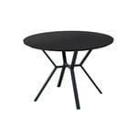 Modern Furniture TANI 110x75cm Round Dining Table - Black