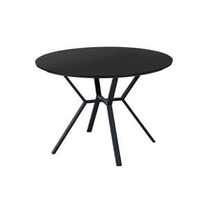 Modern Furniture TANI 110x75cm Round Dining Table - Black