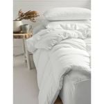 Linen House Single Comfy Quilt Bed Cover 380gsm - White