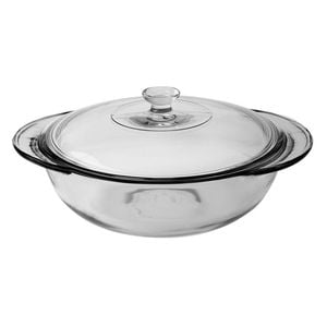 Anchor Hocking Fire-King Round Casserole 2L