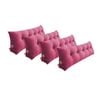 SOGA 4x 150cm Crabapple Red Wedge Pillows