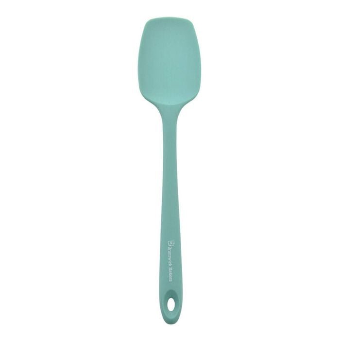 Brunswick Bakers Spoon Spatula Cyan Silicone Cooking Baking Utensil 28cm
