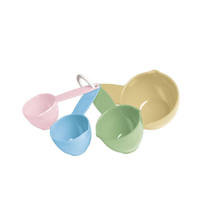 4pc Cuisena Melamine Measuring Cup Set Baking Utensil Set