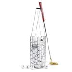 PGM QK006 Stainless Steel  Basket Ball Picker