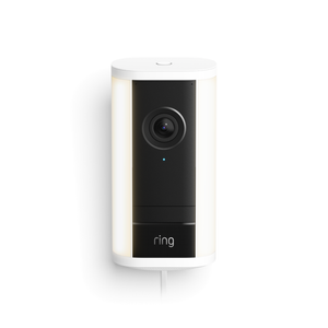 Ring 1-Pack White Spotlight Camera Pro (2nd Gen) Plug-In