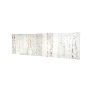 Bellessi 900mm x 2440mm x 4mm Motiv Polymer Bathroom Panel - White Wash
