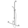 Caroma Care Accessible Shower Set with Inverted T Rail