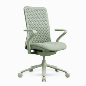Desky Pro Ergonomic Mesh Chair - Mint Green / No Headrest