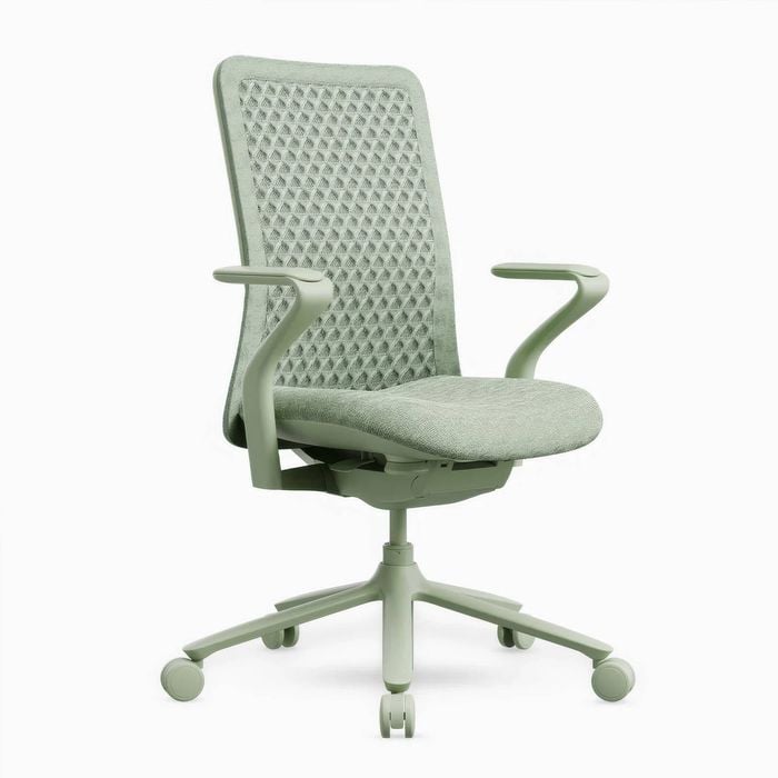 Desky Pro Ergonomic Mesh Chair - Mint Green / No Headrest