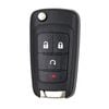 TKW 4 Button Flip Key Housing to suit Holden Barina, Cruze, Trax, VF Commodore - Various Year Models