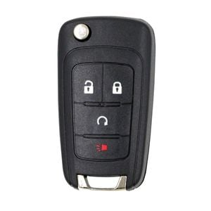 TKW 4 Button Flip Key Housing to suit Holden Barina, Cruze, Trax, VF Commodore - Various Year Models