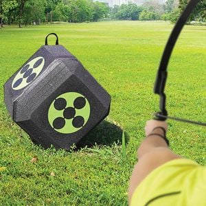 Archery 23CM 3D Dice Foam Target Cube with 18 Sides