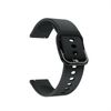 Silicone Sports Watch Band Strap - For Samsung Galaxy Watch Garmin Venu Huawei Universal 20mm (Black)