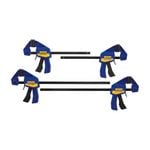 Irwin Quick Grip 4 Piece Clamp Set