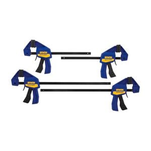 Irwin Quick Grip 4 Piece Clamp Set