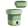 Catzon Portable Washing Machine 11L Foldable Washer Dryer-Green