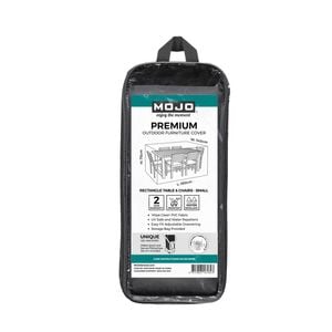 Mojo Small Premium Rectangle Table And Chairs Outdoor Furniture Cover