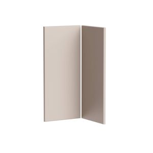 Kaboodle Cannellini Modern Corner Base Cabinet Doors - 2 Pack