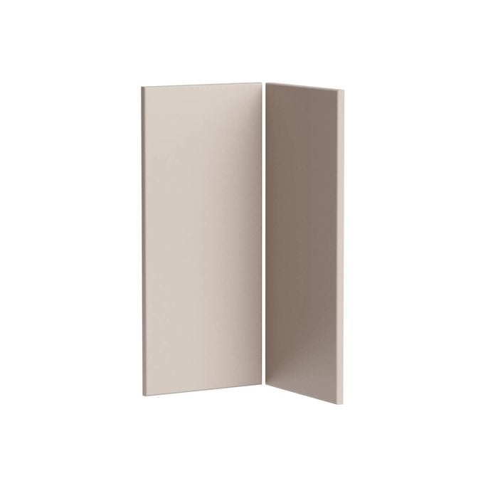 Kaboodle Cannellini Modern Corner Base Cabinet Doors - 2 Pack