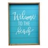 LVD Welcome To The Beach MDF 58cm Sign Board Home Decor