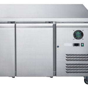 FED-X S/S Three Door Bench Fridge - XUB7C18S3V
