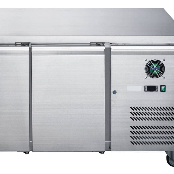 FED-X S/S Three Door Bench Fridge - XUB7C18S3V