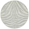 The Rug Connection Liu Savannah Silver 200x200cm - Medium Round Pet Friendly Indoor Rug