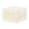 Emporium Lulu Collection Check Box - Yellow