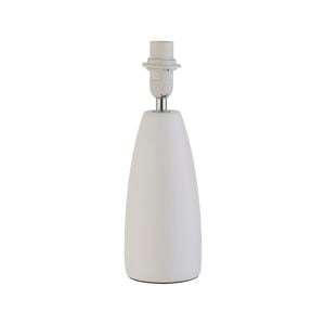 Verve White Bonn Ceramic Lamp Base