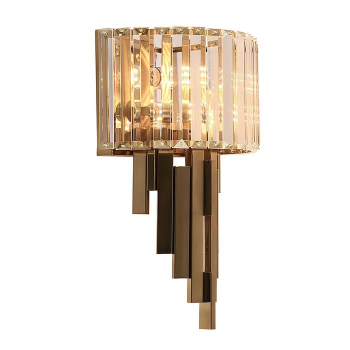 Vencha Imperiel 2 Light Wall Light - Gold