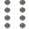 X8 Dishwasher Lower Basket Wheels Assembly 4055761607. Suits Westinghouse