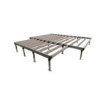 Quick Built 5.4 x 3.6m with 5.4 x 1.8m Deck Modular Steel Kit Floor 