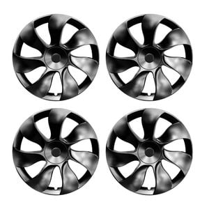 Tesla Model Y 2022- 2025 Wheel Protector Cover Caps 19 Inch Rim Hubcap Hub Cap Matt Black