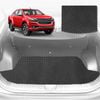 6D Diamond Car Boot Mat for Holden Colorado 7 RG2015-2020-(3rd Row seats up/7 seater)-Cargo Mat-Black-Outback GT