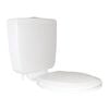 FIX-A-LOO     White Millennium Cistern With Toilet Seat And Link Piece