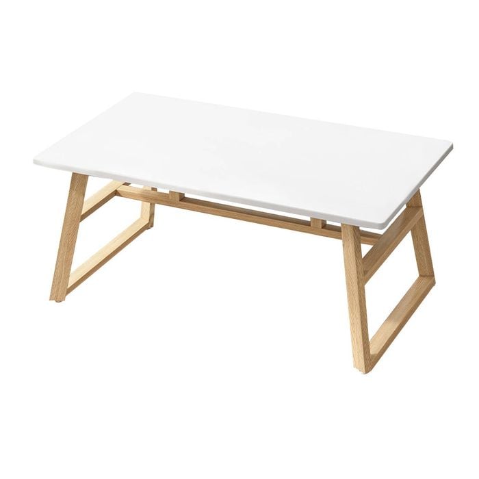Foret Dining Table Rectangle Modern Home Kitchen Cafe Wood Metal 120x70cm