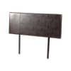 Pu Leather Queen Bed Headboard Bedhead - Brown