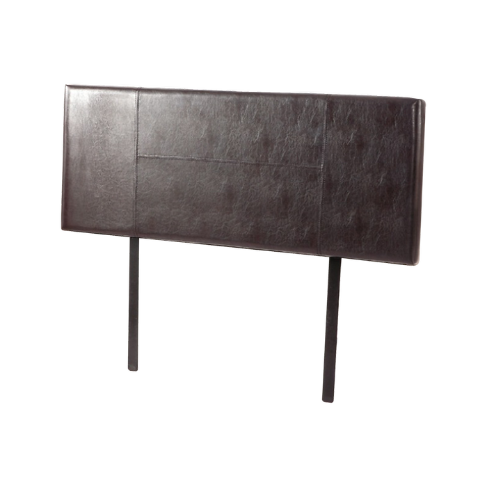 Pu Leather Queen Bed Headboard Bedhead - Brown