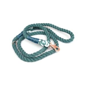 Holly & Co Twilight Green 150cm Stylish Dog Rope Lead / Leash
