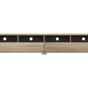 Elara Light Sonoma Oak 2 Drawer Entertainment Unit