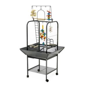 Flyline Play Stand Bird Cage for Parrot Conure Amazon and Cockatoo