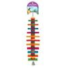Paws And Claws Parrot Wood Spiral Chew Toy W/ Bell 39X10Cm
