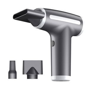 Catzon Wireless Blow Dryer 4 Speeds Rechargeable-black