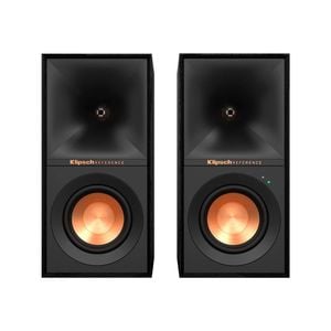 2x Klipsch R-40PM Powered Wireless Bluetooth Bookshelf 70W Speakers Black