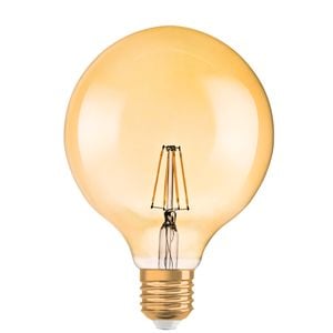 OSRAM 6.5W 650lm G120 Clear Gold Vintage LED ES Globe