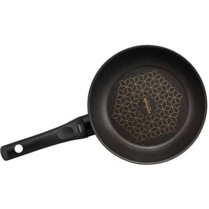 Essteele Per Salute 20cm Non-Stick Open French Skillet Round Induction/Gas Black