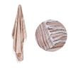 100% Cotton Fringe Throw Rug 125 x 150 cm Kylie Rust