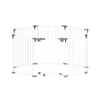 Hakuna Pets White Metal Playpen & Barrier